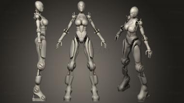 3D model Female Robot 1 (STL)